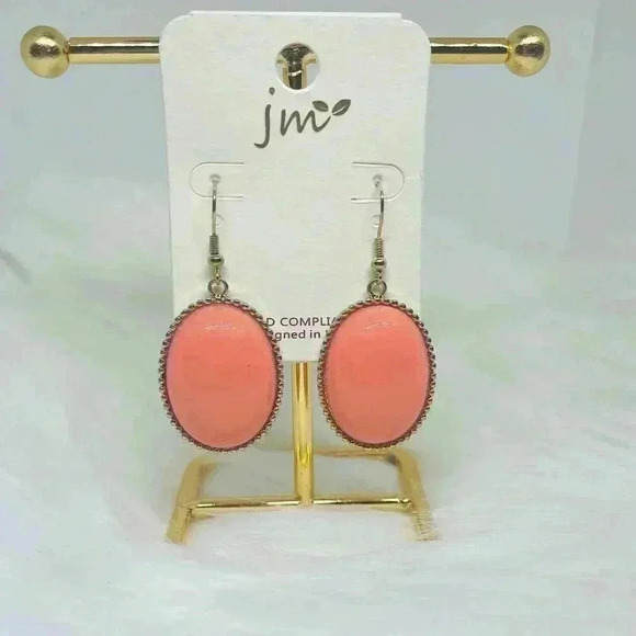 Jewelry - Pink Vintage Statement Earrings